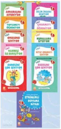 Öykülerle Sosyal Zeka Eğitimi (Tali 3) - (10 Kitap Takım) - Kitapiks.c