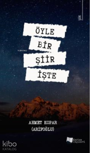 Öyle Bir Şiir İşte - Kitapiks.com