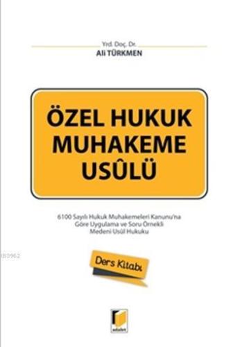 Özel Hukuk Muhakeme Usûlü - Kitapiks.com