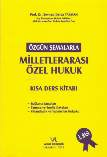 Özgün Şemalarla Milletlerarası Özel Hukuk Kısa Ders Kitabı - Kitapiks.