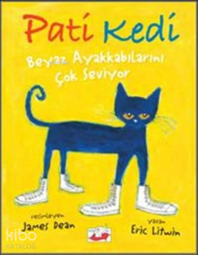 Pati Kedi - Beyaz Ayakkabılarını Çok Seviyor - Kitapiks.com