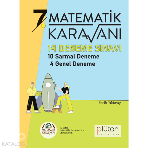 Matematik Karavanı 7. Sınıf 14 Deneme Sınavı Plüton Yayınları - Kitapi