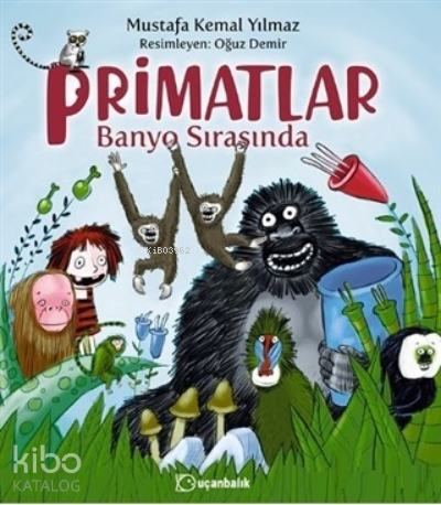 Primatlar Banyo Sırasında - Kitapiks.com