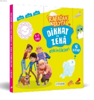 Rafadan Tayfa ile Dikkat ve Zekâ Etkinlikleri (4 Kitap) - Kitapiks.com
