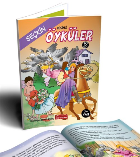Resimli Seçkin Öyküler 3 (Renkli 7+Yaş) - Kitapiks.com