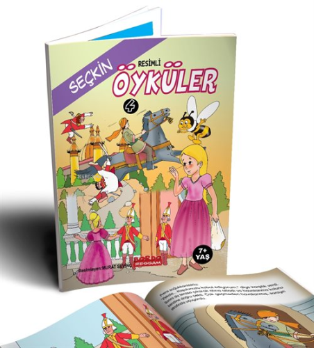 Resimli Seçkin Öyküler 4 (Renkli 7+Yaş) - Kitapiks.com