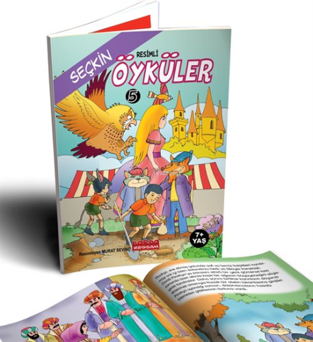 Resimli Seçkin Öyküler 5 (Renkli 7+Yaş) - Kitapiks.com