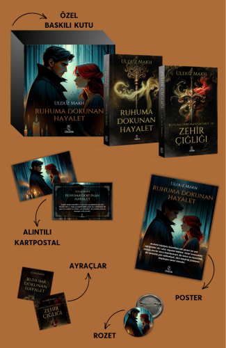 Ruhuma Dokunan Hayalet Özel Kutulu Set (2 Kitap) - Kitapiks.com