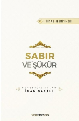 Sabır ve Şükür - Kitapiks.com