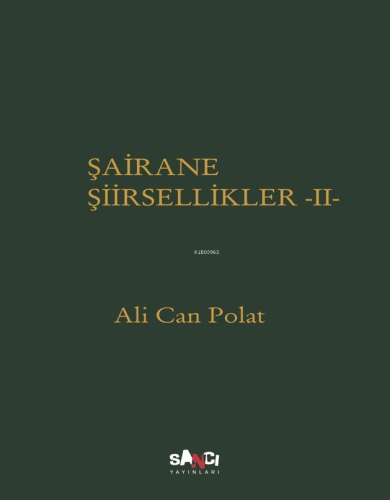 Şairane Şiirsellikler - 2 - Kitapiks.com
