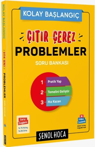 Şenol Hoca Yayınları Çıtır Çerez Problemler - Kitapiks.com