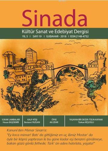 Sinada Dergisi Kültür Sanat ve Edebiyat Dergisi 19. Sayı İlkbahar - Ki