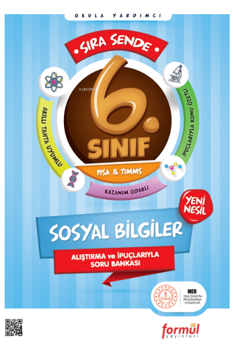 Sıra Sende 6.Sınıf Sosyal Bilgiler Soru Bankası - Kitapiks.com