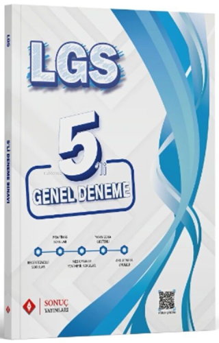 Sonuç Yayınları 8. Sınıf LGS Tüm Dersler 5 li Genel Deneme - Kitapiks.