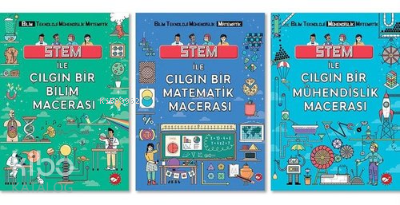 Stem ile Çılgın Maceralar Seti (3 Kitap Takım) - Kitapiks.com
