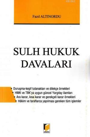Sulh Hukuk Davaları - Kitapiks.com