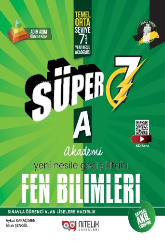 Süper 7 Fen Bilimleri A Yeni Nesile Geçiş Kitabı - Kitapiks.com