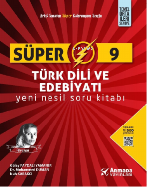 Süper 9 Türk Dili Ve Edebiyatı Yeni Nesil Soru Kitabı - Kitapiks.com