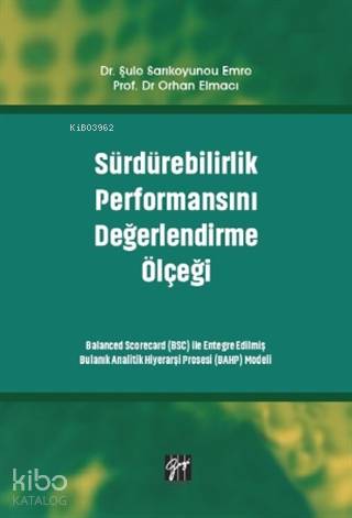 Sürdürebilirlik Performansını Değerlendirme Ölçeği - Kitapiks.com