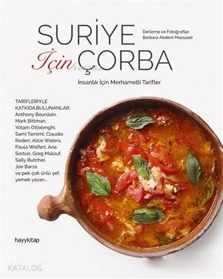 Suriye İçin Çorba; İnsalık İçin Merhametli Tarifler - Kitapiks.com
