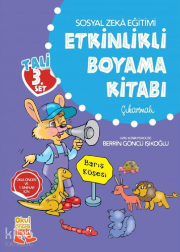 Tali 3. Set - Etkinlikli Boyama Kitabı;Çıkartmalı - Kitapiks.com