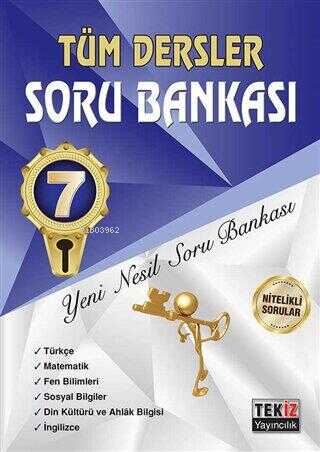 Tekiz Yayıncılık 7. Sınıf Tüm Dersler Soru Bankası - Kitapiks.com