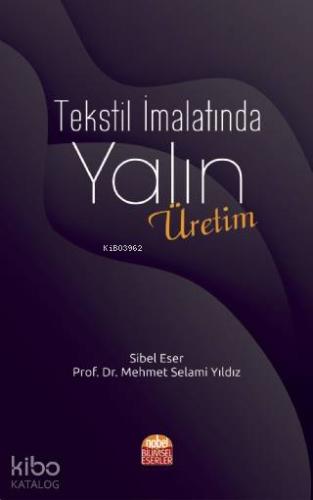 Tekstil İmalatında Yalın Üretim - Kitapiks.com