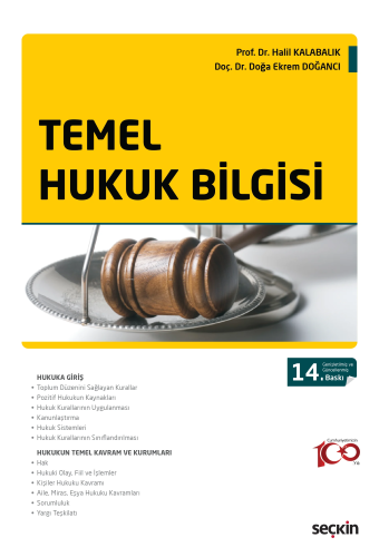 Temel Hukuk Bilgisi - Kitapiks.com
