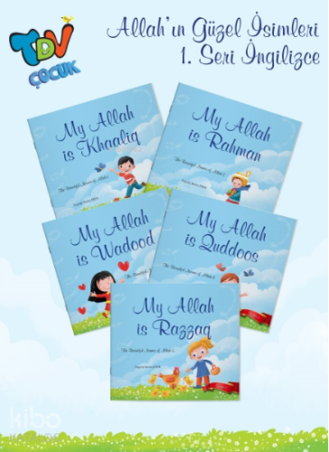 The Beautiful Names of Allah 1 5 Book Set - Kitapiks.com