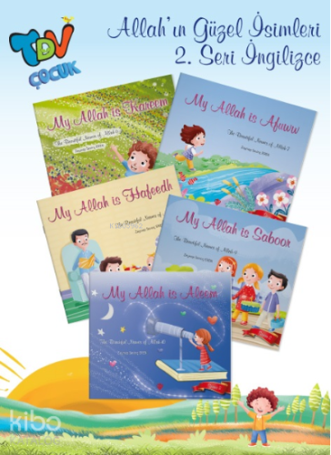 The Beautiful Names of Allah 2 5 Book Set - Kitapiks.com