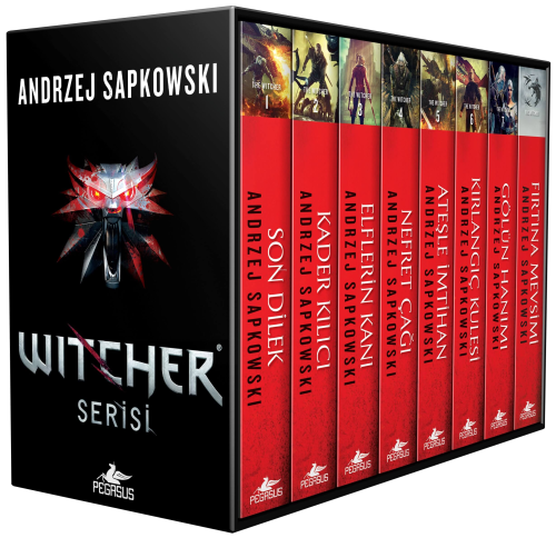 The Witcher Serisi Kutulu Özel Set (8 Kitap) - Kitapiks.com