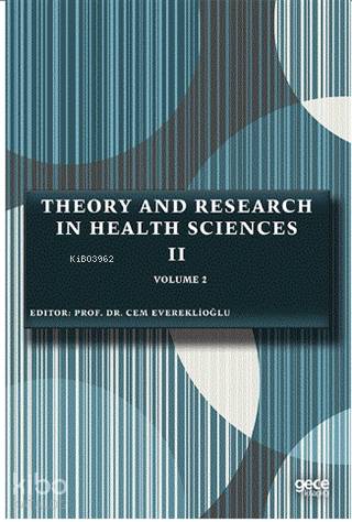 Theory and Research in Health Sciences 2 Volume 2 - Kitapiks.com