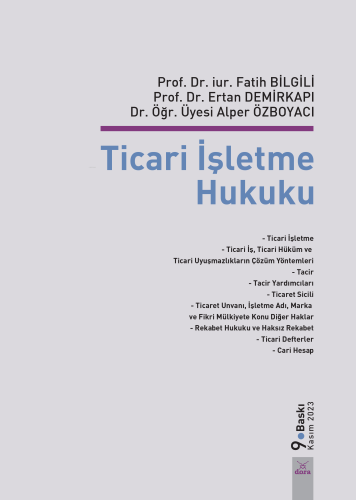 Ticari İşletme Hukuku - Kitapiks.com
