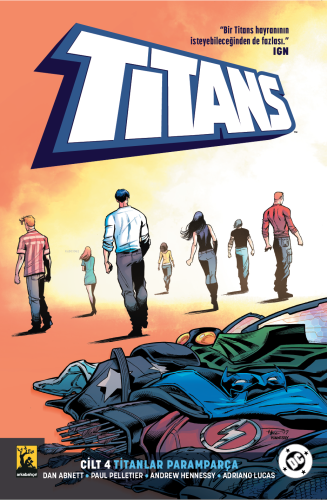 Titans Cilt 4 – Titanlar Paramparça - Kitapiks.com
