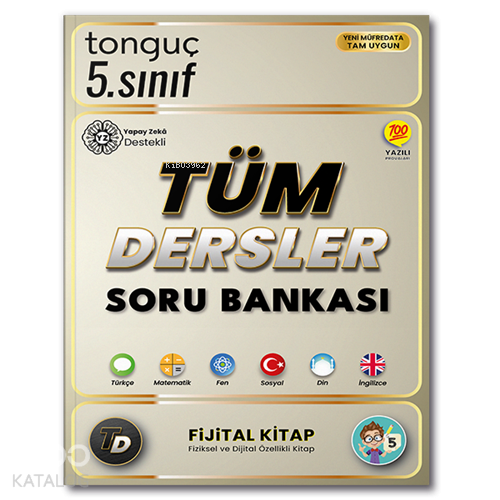 Tonguç Akademi 5. Sınıf Tüm Dersler Soru Bankası - Kitapiks.com