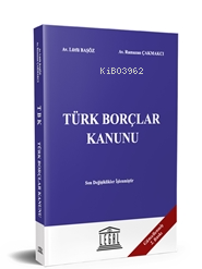 Türk Borçlar Kanunu - Kitapiks.com