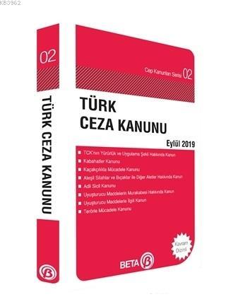 Türk Ceza Kanunu Eylül 2019 - Kitapiks.com