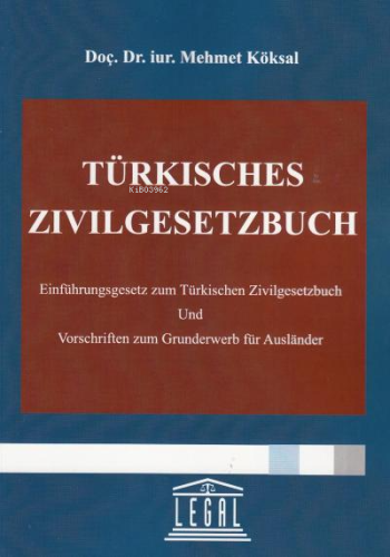 Türkisches Zivilgesetzbuch - Kitapiks.com