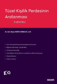 Tüzel Kişilik Perdesinin Aralanması - Kitapiks.com