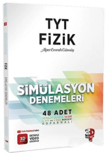 Tyt 3D Sımulasyon Fızık Denemelerı - Kitapiks.com