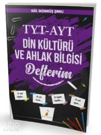 TYT - AYT Din Kültürü ve Ahlak Bilgisi Defterim - Kitapiks.com