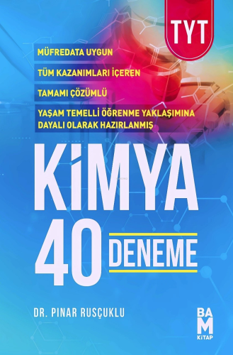 TYT Kimya 40 Deneme - TYT - Kitapiks.com