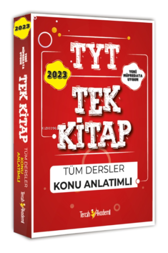 TYT Tek Kitap 2023 Tüm Dersler Konu Anlatımlı