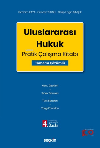 Uluslararası Hukuk Pratik Çalışma Kitabı - Kitapiks.com