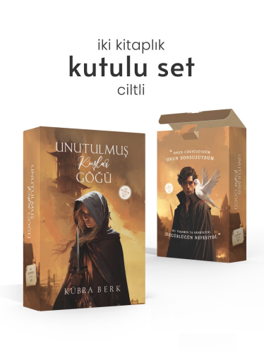 Unutulmuş Kuşlar Göğü İki Kitaplık Set (Ciltli) - Kitapiks.com