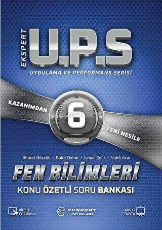 Ups Fen Bilimleri Soru Bankası 6, Sınıf - Kitapiks.com