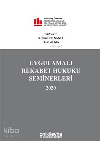 Uygulamalı Rekabet Hukuku Seminerleri 2020 (Ciltli) - Kitapiks.com
