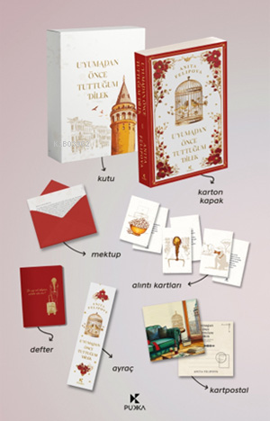 Uyumadan Önce Tuttuğum Dilek - 1;(KUTU SET) - Kitapiks.com