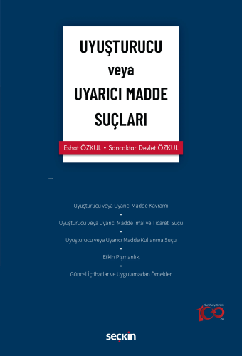 Uyuşturucu veya Uyarıcı Madde Suçları - Kitapiks.com