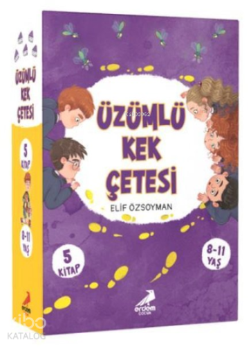 Üzümlü Kek Çetesi Seti (5 Kitap Takım) - Kitapiks.com
